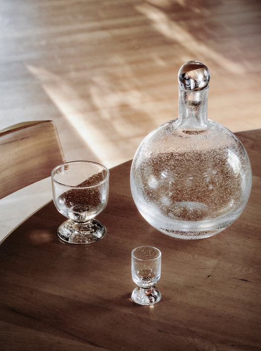 BUBBLE GLASS WATER LOW